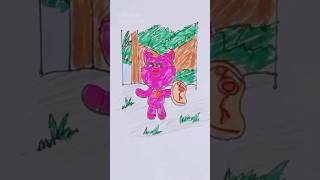 Picky Piggy Poppy playtime chapter 3 fnf music song cover kpop drawing poppyfnf art doodle [upl. by Kruter]