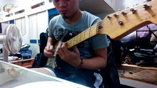 Guthrie Govan  Wonderful Slippery Thing COVER BY 阿任 [upl. by Artemisa]