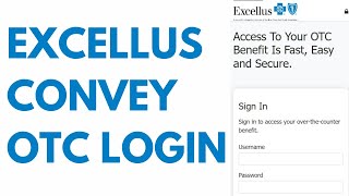 Excellus Convey OTC Login Solutions Sign in Catalog ⏬👇 [upl. by Mayda]