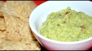 GUACAMOLE CASEROReceta TradicionalRápida y Fácil 😋HOMEMADE GUACAMOLE [upl. by Marolda]