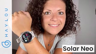 HAYLOU Solar Neo  Ottimo Smartwatch Low Cost   Recensione [upl. by Animahs]