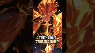 The Electrifying Truth About Zenitsus Sword [upl. by Volotta42]