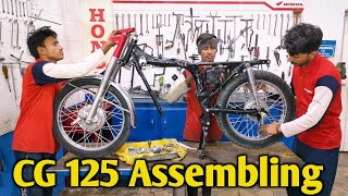 After Restoration Honda CG 125 Assembly [upl. by Duile]