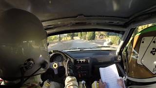 Rallye de Sarrians 2017 ES2 Beaumes de venise RoumieuxGartner 106 S16 N2 [upl. by Seadon]