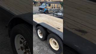 Trailers for sale Deal or pass cottage tandem axle car trailer junk fail automobile towing [upl. by Nosnek]