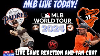 Baltimore Orioles vs San Diego Padres ⚾🔥 Live MLB Playbyplay Watch [upl. by Leis667]