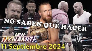 AEW ha perdido el ENFOQUE 😵 Dynamite 11 de Septiembre de 2024  AEW 🧨 [upl. by Azila]