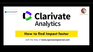 How to find Impact factor  Impact factor  2020  Journals impact factor list [upl. by Chilcote]