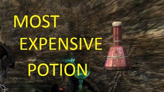 Skyrim  New Most Expensive Potion  Dragonborn DLC [upl. by Samau]