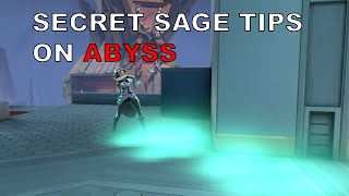 BEST Sage Setup On NEW Abyss ┃Valorant Sage Setups [upl. by Macdermot]