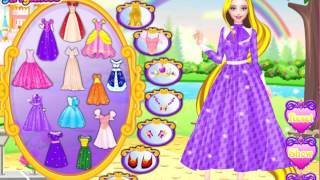 Rapunzel and Barbie dress up games [upl. by Tyoh]