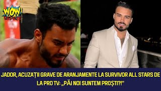 Jador Acuze Grave la Survivor All Stars de la Pro TV [upl. by Munro]