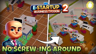 I Played 100 DAYS of EStartup 2 Business Tycoon  Demo [upl. by Errehs975]