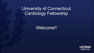 UConn Cardiology Fellowship Program Overview Joyce Meng MD [upl. by Llemar]