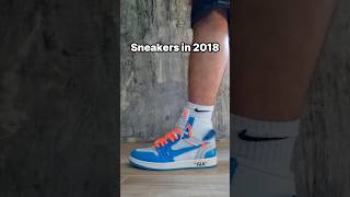 Sneaker Evolution👟 shoereseller sneakers thesneakerprincipal sneakerbrands sneakerhead [upl. by Klinger]