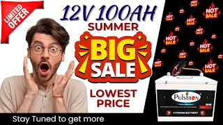 This Is The Best 12V 100Ah Lithium Inverter Battery Deal Ever  Best Price  Pulstron Litor100 [upl. by Yasmeen]