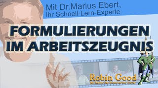 Formulierungen im Arbeitszeugnis [upl. by Pages]