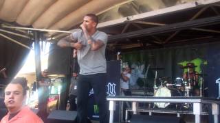 For Today  Mattie Montgomery Preaching Vans Warped Tour 2012 Denver [upl. by Eilyak]