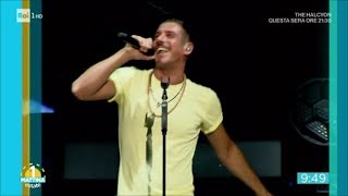 Il concerto romano di Francesco Gabbani  Unomattina Estate 18072017 [upl. by Donata]