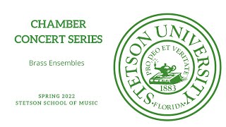 Chamber Concert Series Brass Ensembles Lee Chapel 04102022 [upl. by Eamanna]