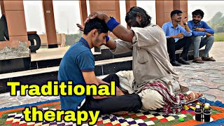 ASMR  DESI TRADITIONAL MASSAGE THERAPY  SCALP RELAXING MASSAGE BY BABA BANGALI  ANTI INSOMNIA [upl. by Adigirb]