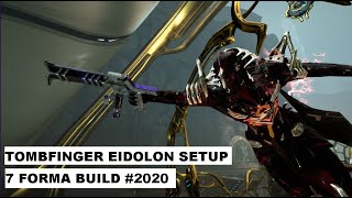 TOMBFINGER FOR EIDOLONS HUNT BUILD  WARFRAME [upl. by Nerol59]