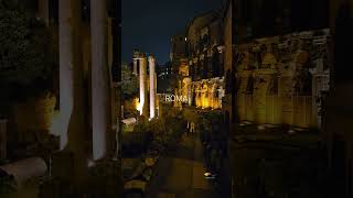 Theatro Marcello Roma iloverome travelrome letswalktogether italia [upl. by Behrens]