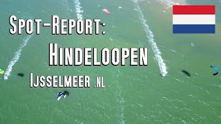 SpotReport Hindeloopen  Ijsselmeer  Niederlande  Kitesurfen amp Windsurfen Kiteschule Info [upl. by Tija392]