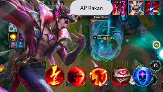 Finally AP Support Build Rakan  Rakan Gameplay S13 [upl. by Airemat]