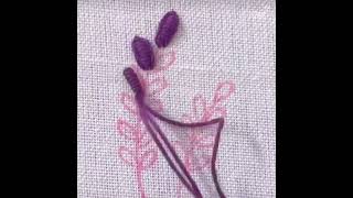 Embroidery Tutorial 3D Floral Pattern Embroidery Tutorial Embroidery 3DArt FloralDesign [upl. by Akaya]