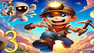 Sky Miner  Gameplay Mobile Game Walkthrough Android Ios Part 3 [upl. by Annyrb81]