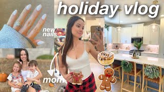 productive holiday vlog ♡ AS A MOM ♡ [upl. by Nored]