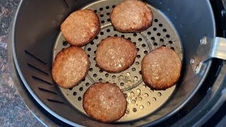 Air Fryer Breakfast Sausage Patties [upl. by Neoma]