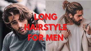 long hairstyle for men  long hair ideas  hairstyle for men। boys hairstyle  boys haircut [upl. by Atteinotna]