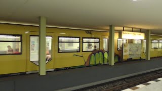 IHK Graffiti Subway Train UBahn Berlin 2024 [upl. by Cartwright285]