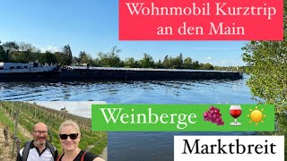 WohnmobilTrip an den Main  Marktbreit  WeinbergWanderung [upl. by Elonore505]