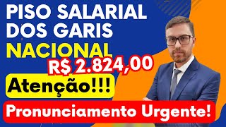 🚨 Pronunciamento sobre o Piso Salarial dos Garis 🚨 PL 414620 [upl. by Scutt]