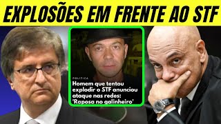 EXTRA URGENTE EXPLOSÕES EM FRENTE AO STF [upl. by Matt]