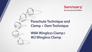 W8AW2 Wingless Clamps Demo  Parachute Technique and Clamp  Dam Technique [upl. by Etnomed]