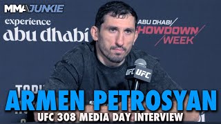 Armen Petrosyan Recounts Training History With Shara Magomedov Predicts Fiery Fight  UFC 308 [upl. by Meri]