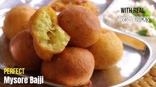 మైసూర్ బజ్జి  బోండా  Mysore Bajji  Mysore Bonda Recipe street food style in telugu  Vismai food [upl. by Issirk835]