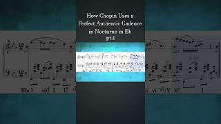 How Chopin Uses a Perfect Authentic Cadence pt 1  How Composers Use Series musictheory chopin [upl. by Haelat810]