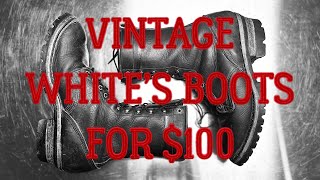 Vintage Whites Boots for only 100 [upl. by Asiole998]