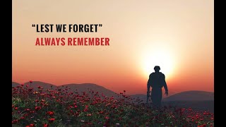 Lest We Forget [upl. by Zeena]