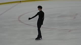 Yuzuru Hanyu  Autumn Classic 2018  Practice 20092018 Part 7  Otonal StSq [upl. by Enitsirt]