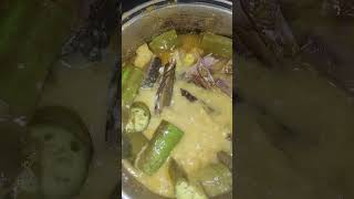 Lodeh terong plus ikan asap [upl. by Yeniffit]