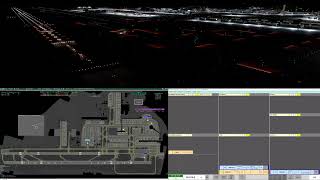 EGKKGND  Gatwick Ground  Vatsim UK ATC  3001  Towerview Part 3 [upl. by Acilegna]