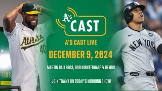 As Cast Live Winter Meetings Day One AM Show  Bob Nightengale Martín Gallegos amp Hembo Join [upl. by Aldwin]