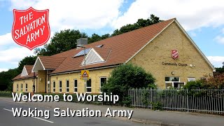 Woking Salvation Army  Easter Sunday  31st March 2024 [upl. by Inglebert841]