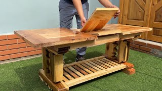 Creating a Customizable Smart Table for Your Home DIY Smart Furniture Building an Extendable Table [upl. by Yrallih]